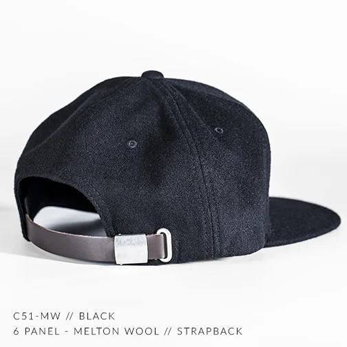 PABLO VINCI 6 PANEL CAP / TOP MELTON In Harmony 6 Panel Cap